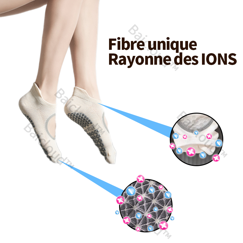 Vente du dernier jour à 50% de réduction🎁 Baicloud™ PulseGrid Chaussettes Ioniques Tourmaline🎁